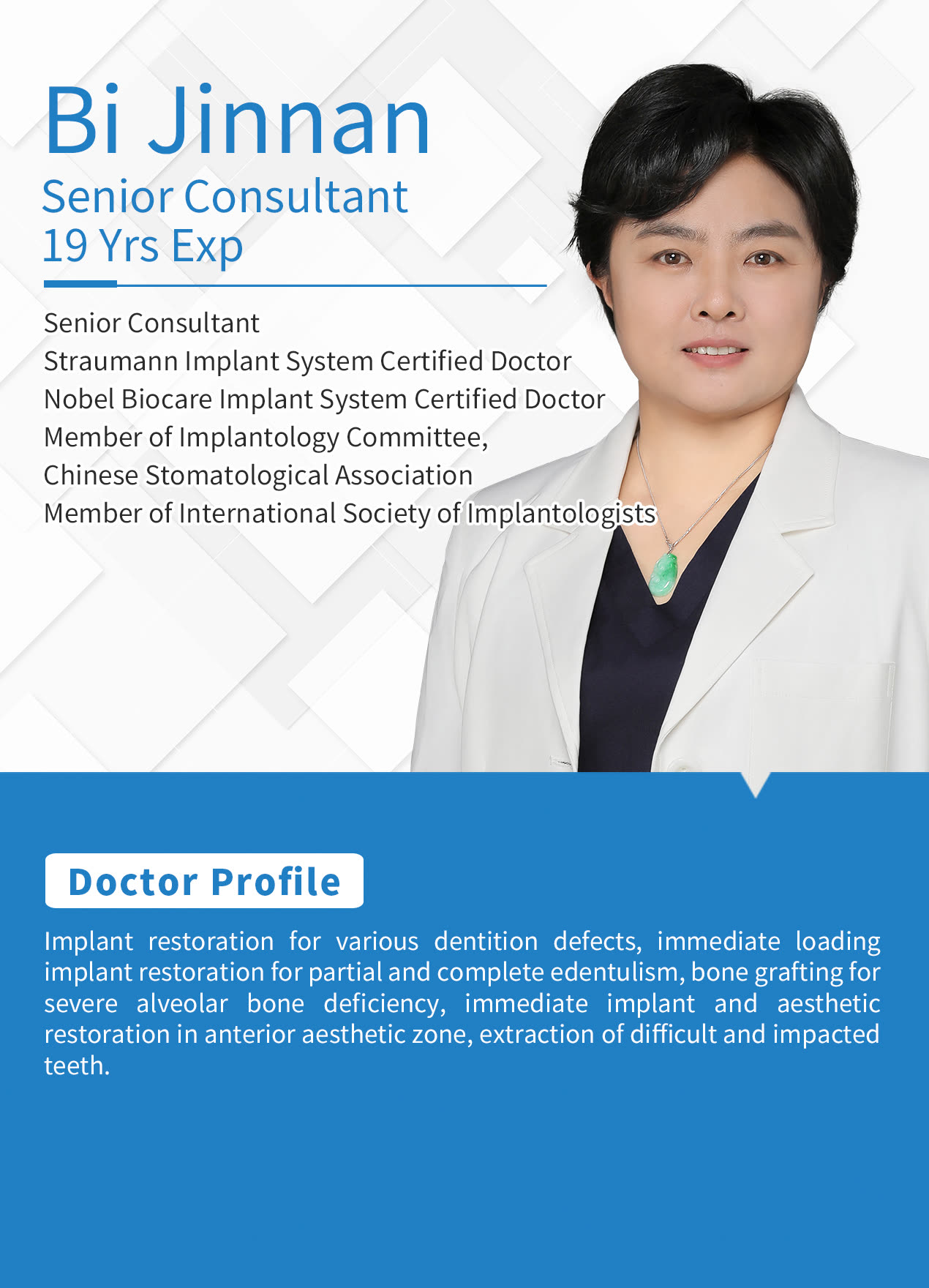 Dr. Bi Jinnan