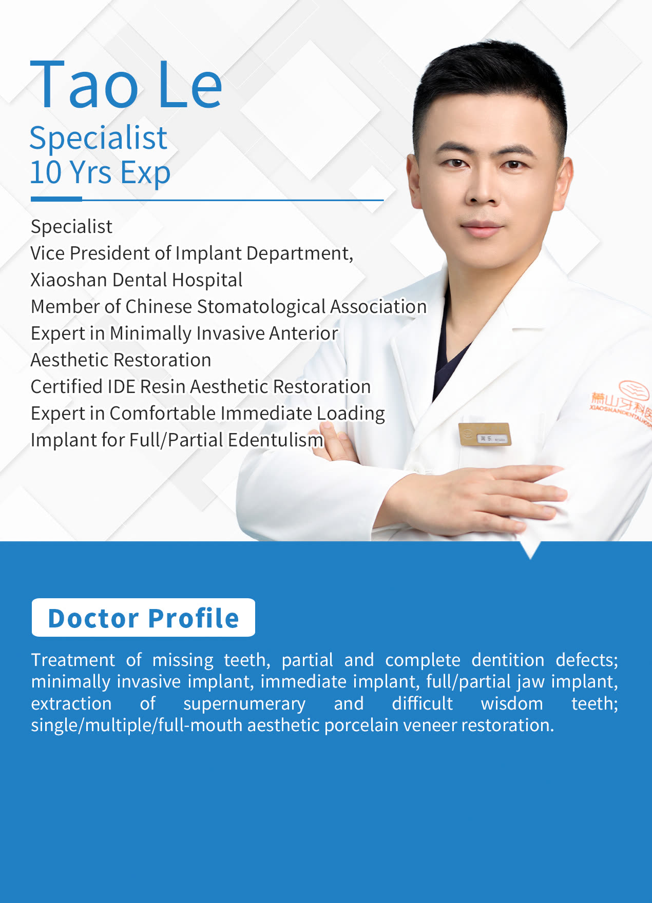 Dr. Tao Le